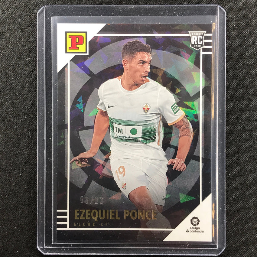 2022-23 Chronicles La Liga Ezequiel Ponce Base Panini Rookie Cracked Ice 8/23