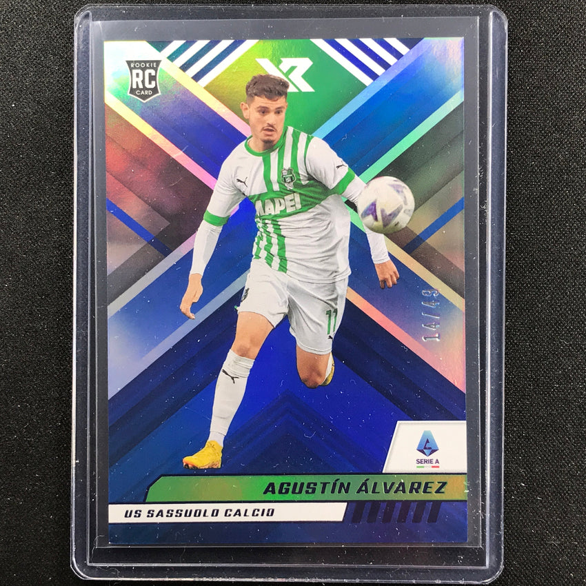 2022-23 Chronicles Serie A Agustin Alvarez Xr Rookie Blue 14/49