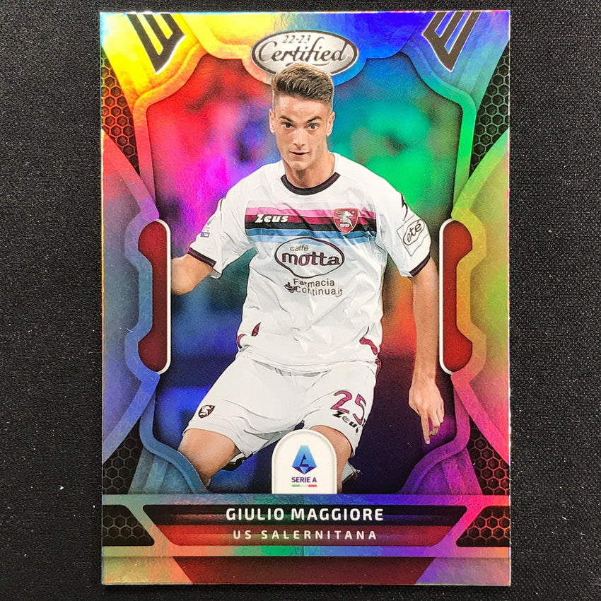 2022-23 Chronicles Serie A GIULIO MAGGIORE Certified Silver #147