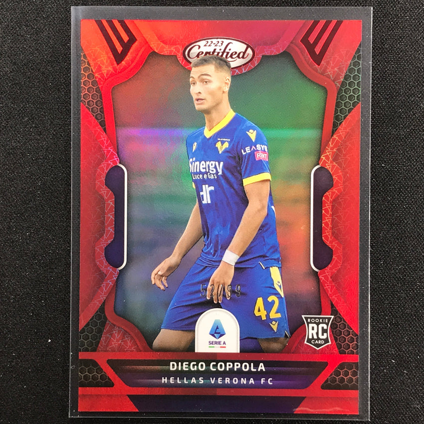 2022-23 Chronicles Serie A Diego Coppola Certified Rookie Red 52/99