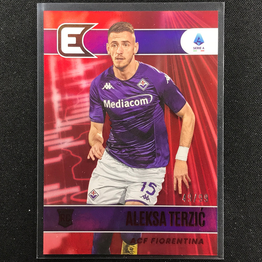 2022-23 Chronicles Serie A Aleksa Terzic Essentials Rookie Red 49/99