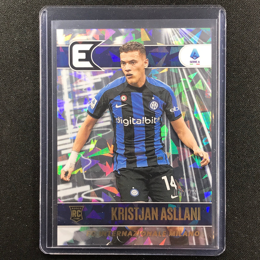 2022-23 Chronicles Serie A Kristjan Asllani Essentials Rookie Cracked Ice 8/23