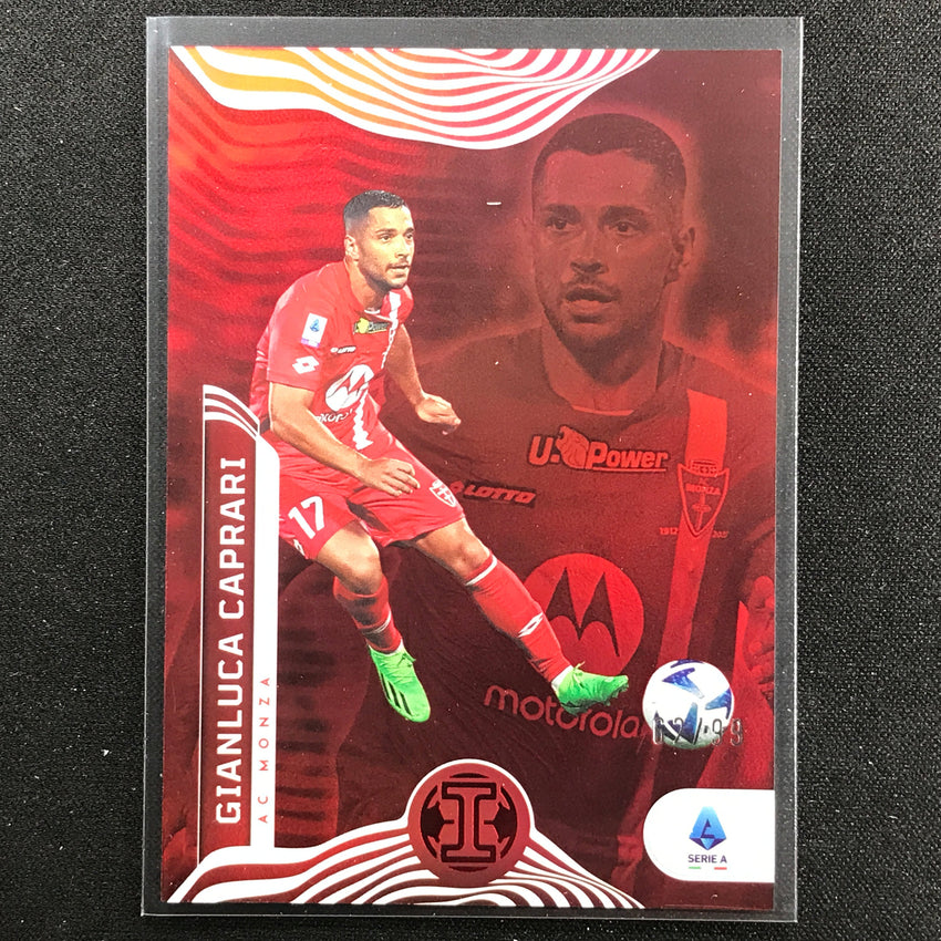 2022-23 Chronicles Serie A Gianluca Caprari Illusions Red 62/99
