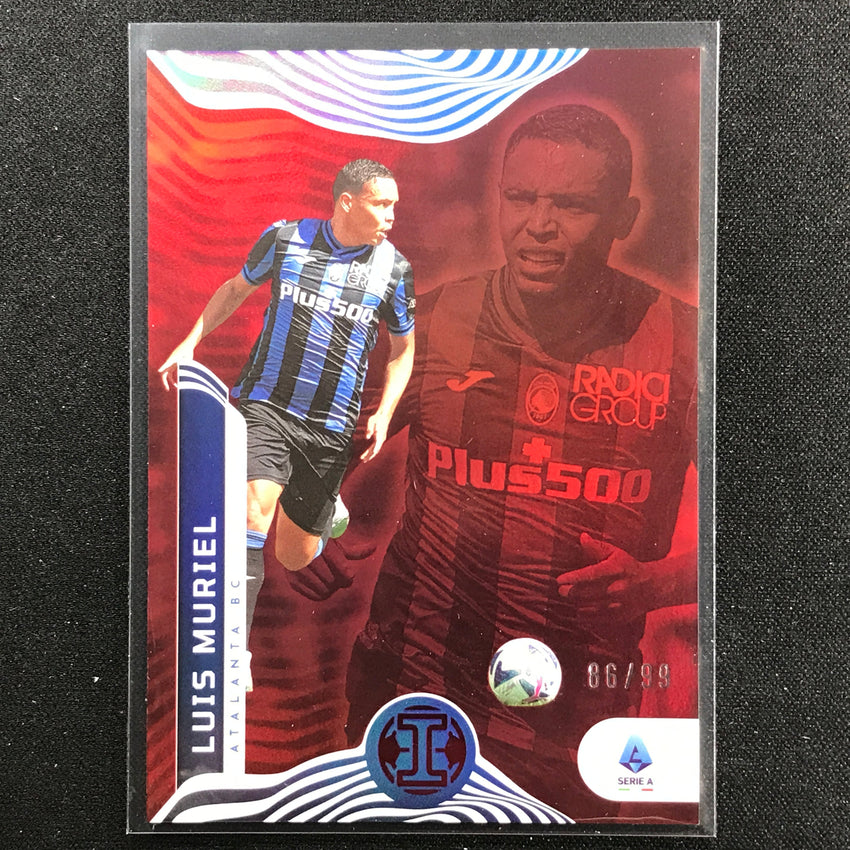 2022-23 Chronicles Serie A Luis Muriel Illusions Red 86/99