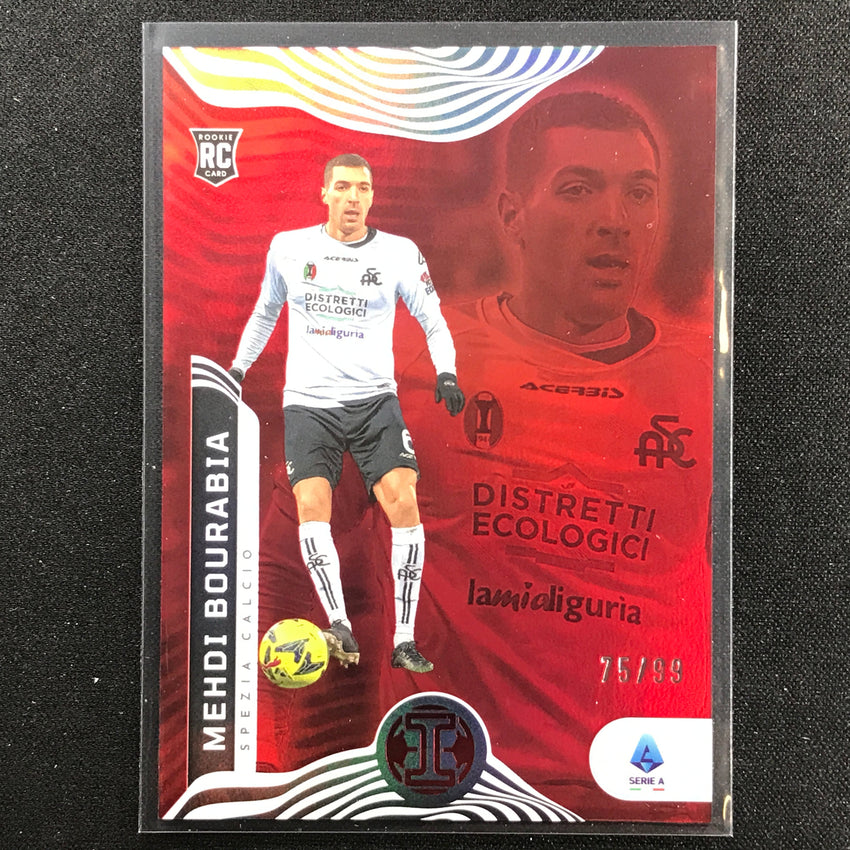 2022-23 Chronicles Serie A Mehdi Bourabia Illusions Rookie Red 75/99