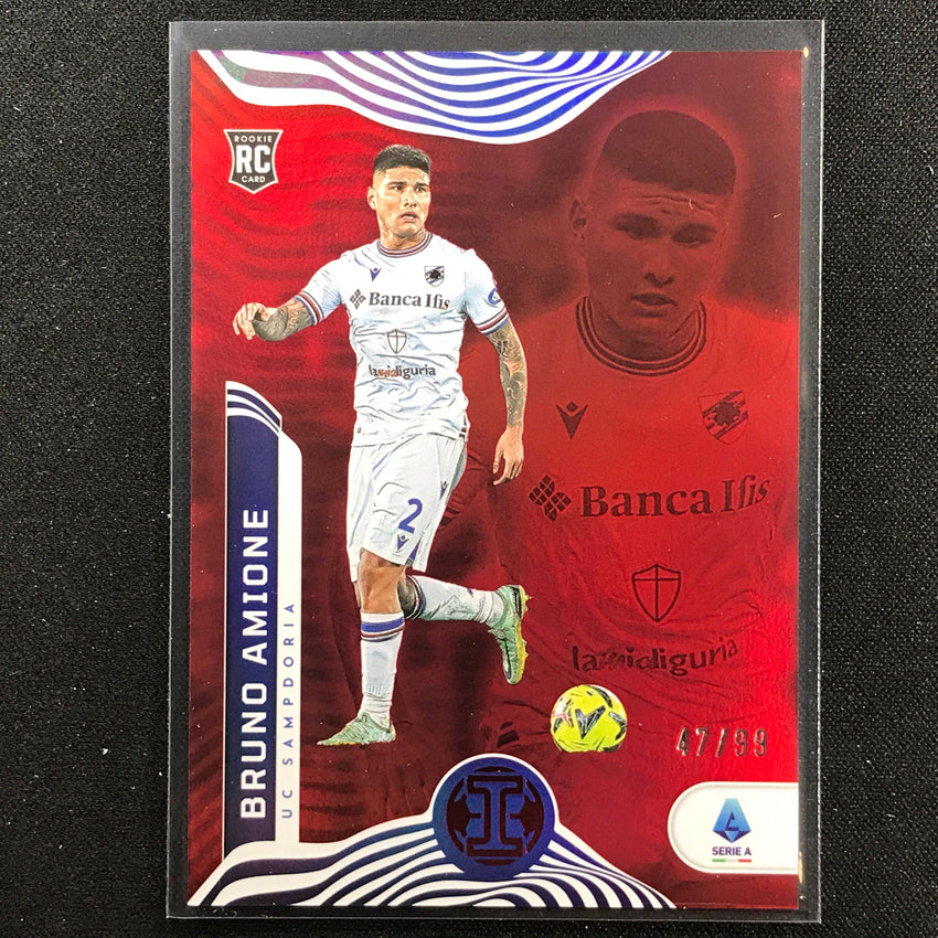 2022-23 Chronicles Serie A Bruno Amione Illusions Rookie Red 47/99