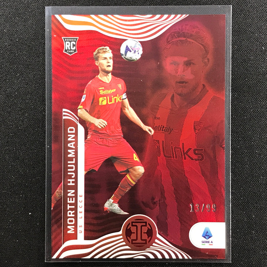 2022-23 Chronicles Serie A Morten Hjulmand Illusions Rookie Red 13/99