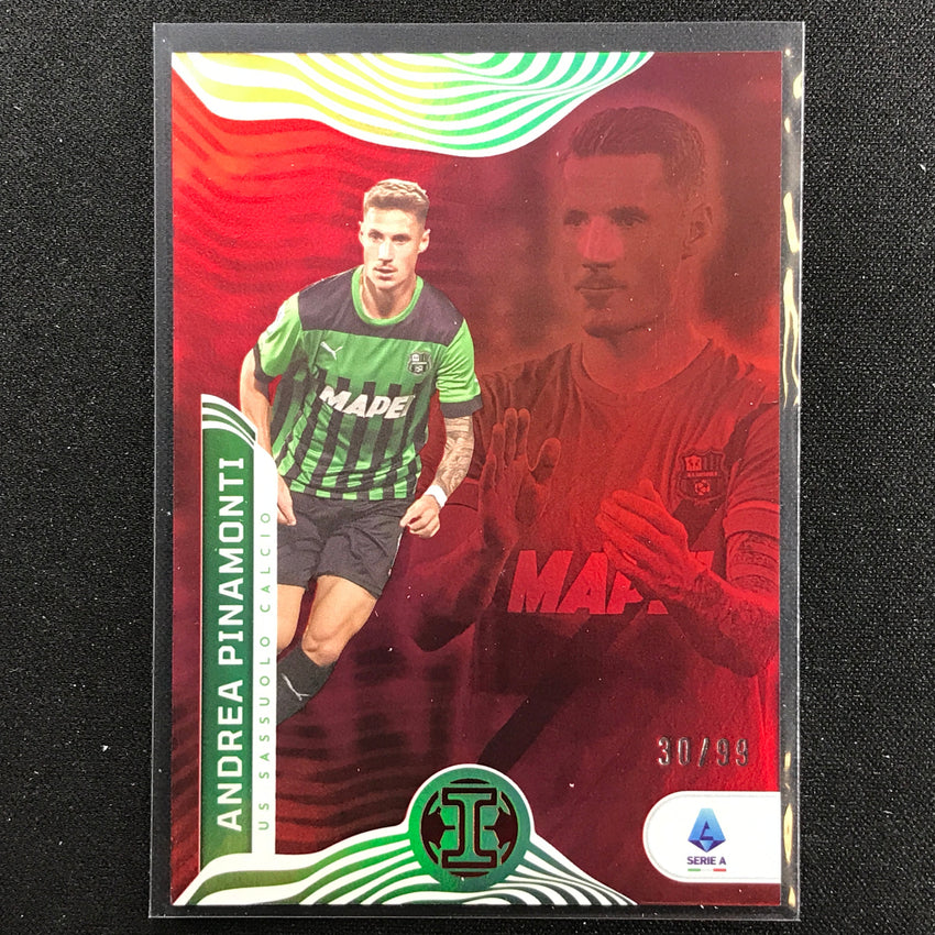 2022-23 Chronicles Serie A Andrea Pinamonti Illusions Red 30/99