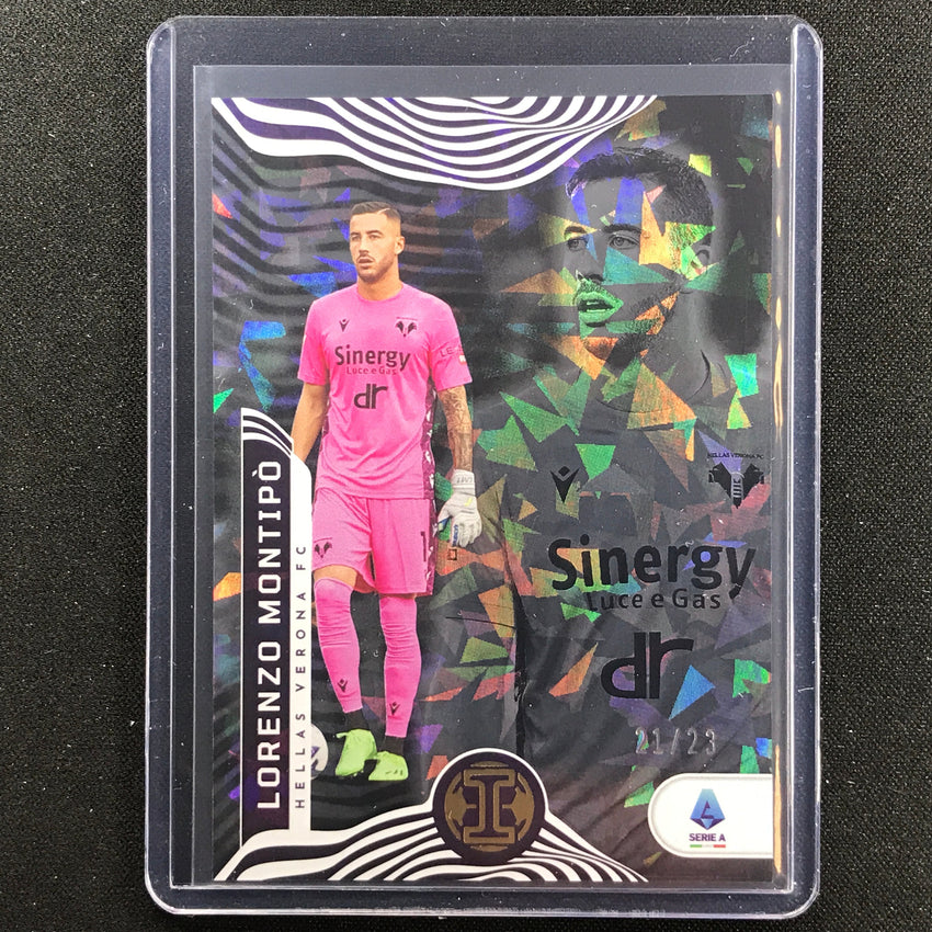 2022-23 Chronicles Serie A Lorenzo Montipo Illusions Cracked Ice 21/23