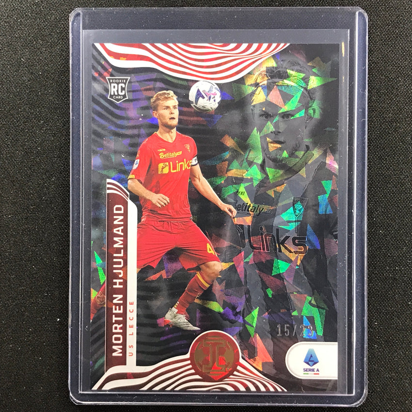 2022-23 Chronicles Serie A Morten Hjulmand Illusions Rookie Cracked Ice 15/23