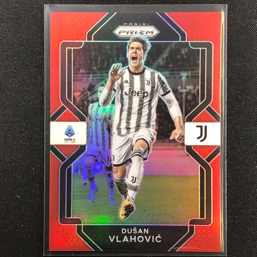 2022-23 Chronicles Serie A Dusan Vlahovic Prizm Red 73/99