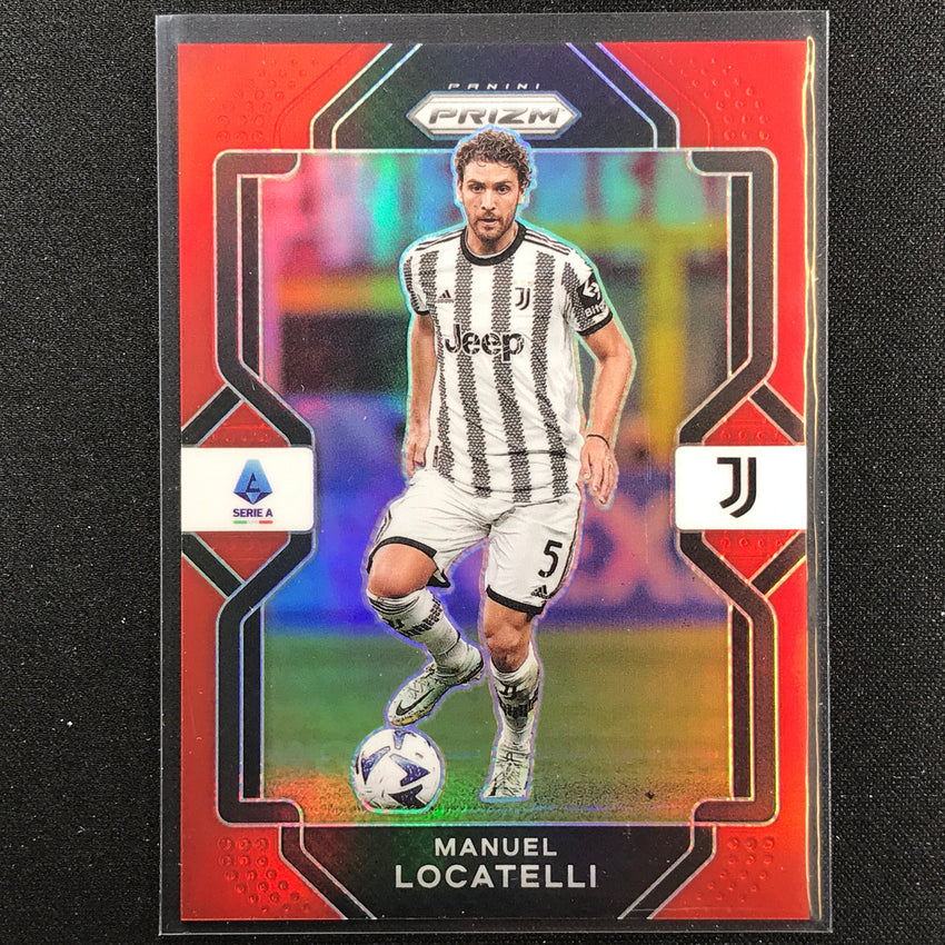 2022-23 Chronicles Serie A Manuel Locatelli Prizm Red 39/99