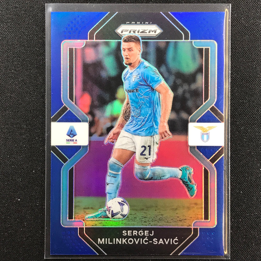 2022-23 Chronicles Serie A Sergej Milinkovic-savic Prizm Blue 45/49