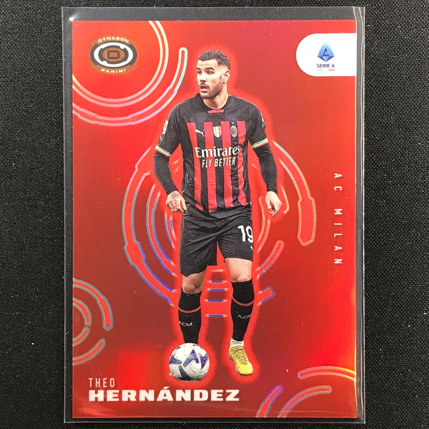 2022-23 Chronicles Serie A Theo Hernandez Dynagon Red 89/99