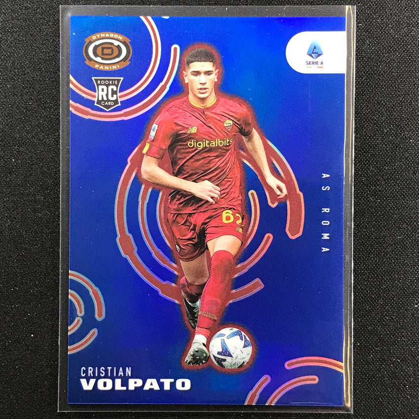 2022-23 Chronicles Serie A Cristian Volpato Dynagon Rookie Blue 30/49