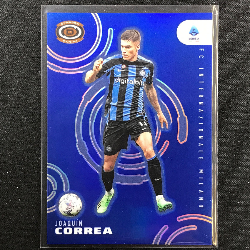 2022-23 Chronicles Serie A Joaquin Correa Dynagon Blue 10/49