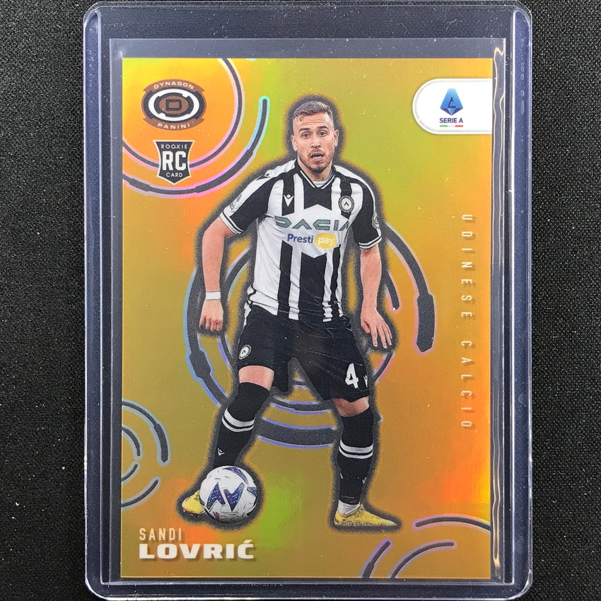 2022-23 Chronicles Serie A Sandi Lovric Dynagon Rookie Gold Prizm 7/10
