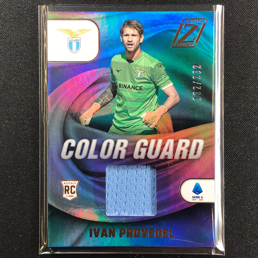 2022-23 Chronicles Serie A Ivan Provedel Zenith Color Guard Rookie Relic 132/232