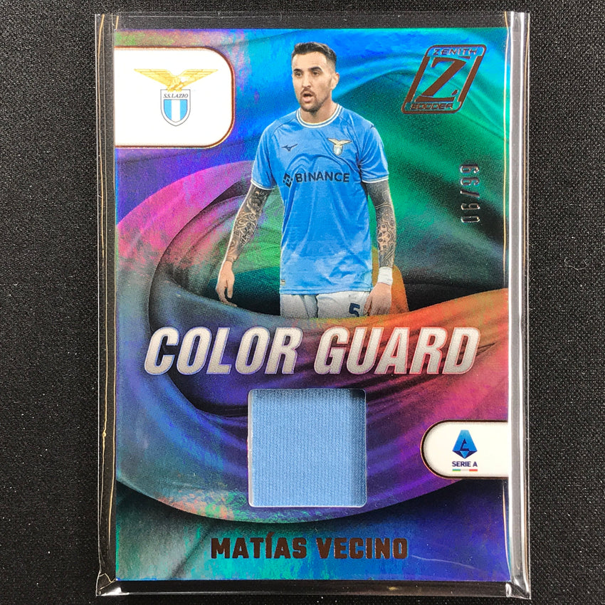 2022-23 Chronicles Serie A Matias Vecino Zenith Color Guard Relic Bronze 6/99