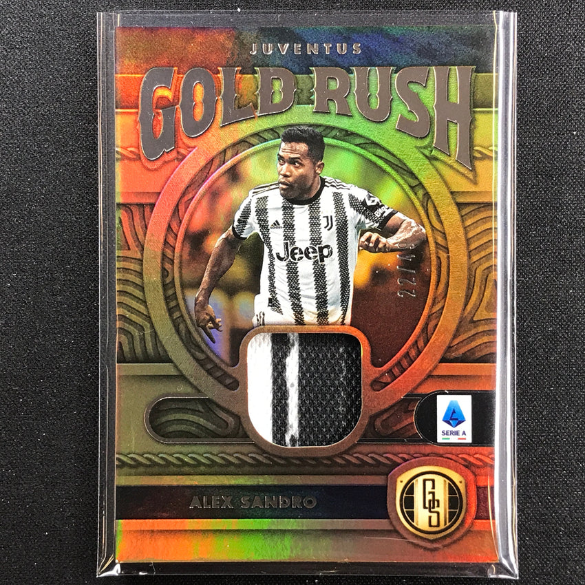 2022-23 Chronicles Serie A Alex Sandro Gold Standard Gold Rush Relic 22/49