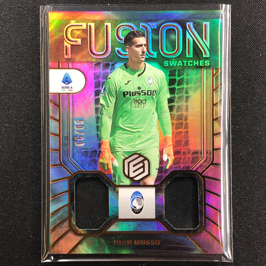 2022-23 Chronicles Serie A Juan Musso Elements Fusion Swatches Dual Relic 50/99