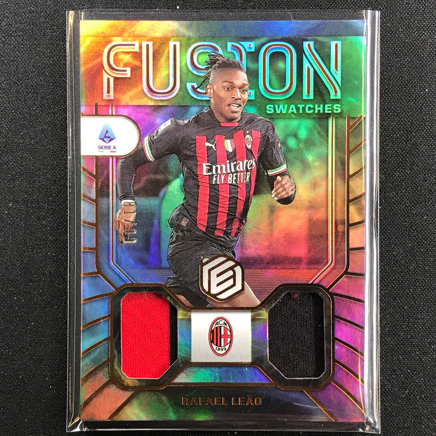 2022-23 Chronicles Serie A Rafael Leao Elements Fusion Swatches Dual Relic 81/99