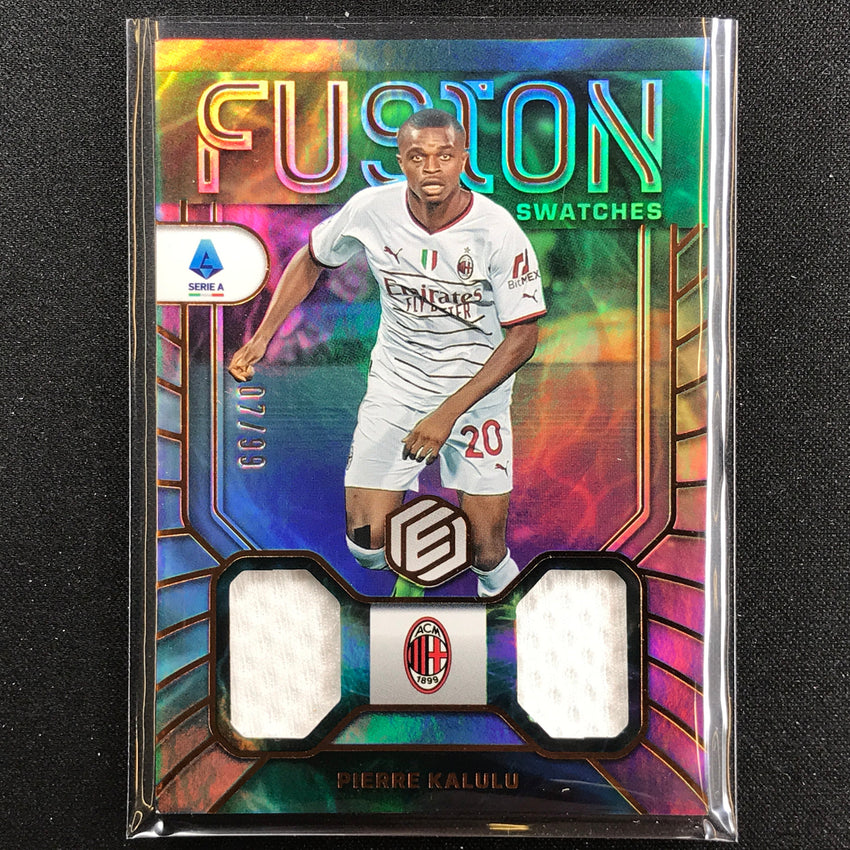 2022-23 Chronicles Serie A Pierre Kalulu Elements Fusion Swatches Relic 7/99