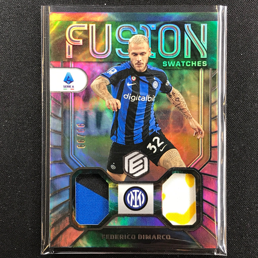 2022-23 Chronicles Serie A Federico Dimarco Elements Fusion Swatches Relic 99/99