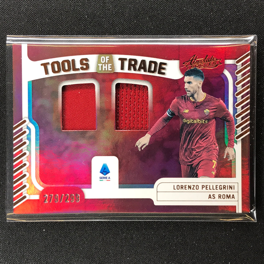 2022-23 Chronicles Serie A Lorenzo Pellegrini Absolute Tools Trade Relic 279/299