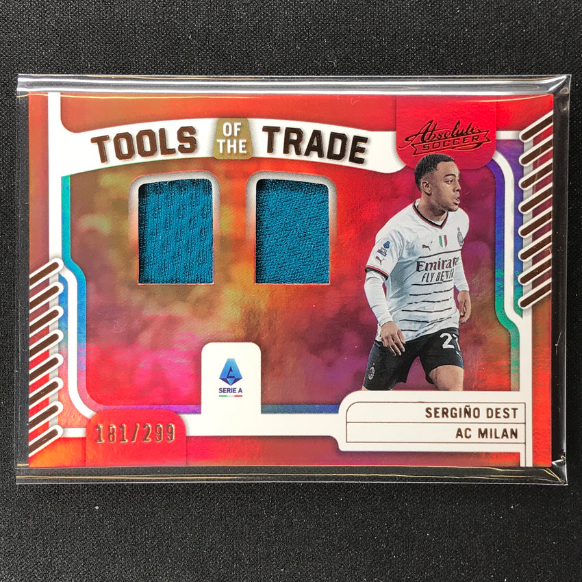 2022-23 Chronicles Serie A Sergino Dest Absolute Tools Trade Dual Relic 181/299