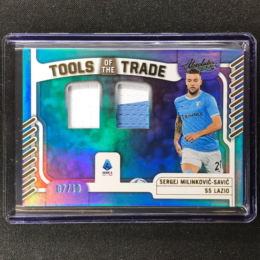 2022-23 Chronicles Serie A Sergej Milinkovic-savic Absolute Tools Patch 7/10