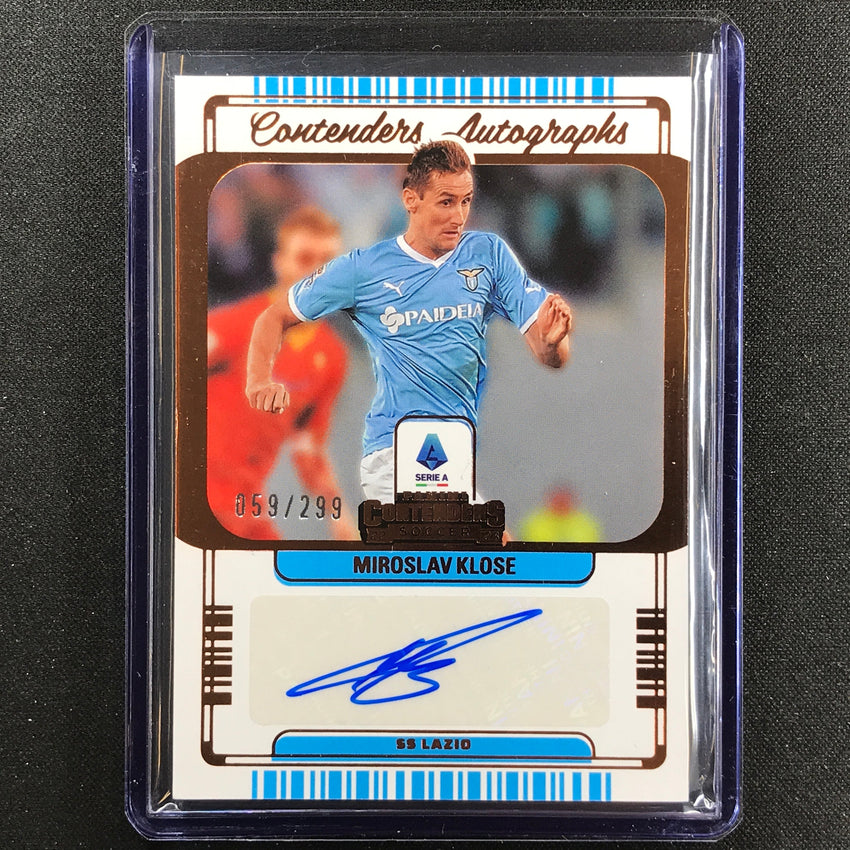 2022-23 Chronicles Serie A Miroslav Klose Contenders Auto Bronze 59/299