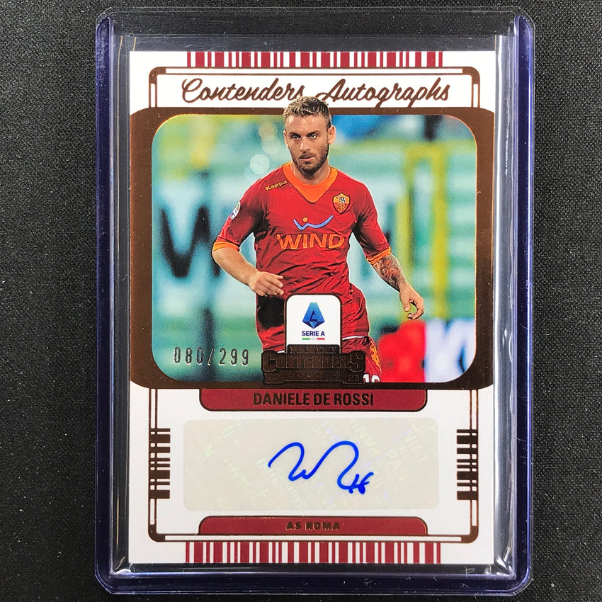 2022-23 Chronicles Serie A Daniele De Rossi Contenders Auto Bronze 80/299