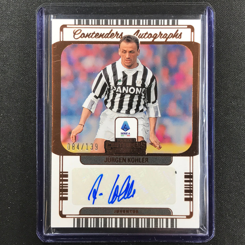2022-23 Chronicles Serie A Jurgen Kohler Contenders Auto Bronze 84/139