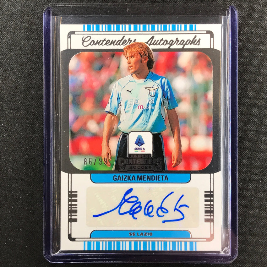 2022-23 Chronicles Serie A Gaizka Mendieta Contenders Auto Silver 86/99