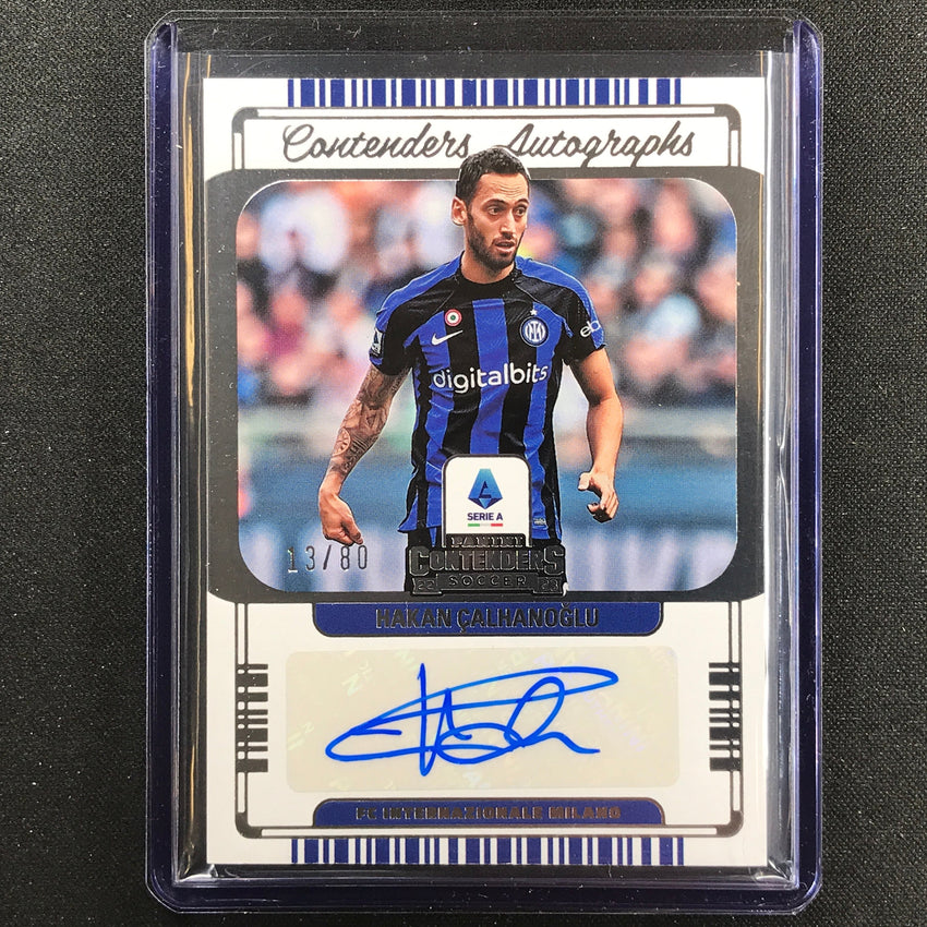2022-23 Chronicles Serie A Hakan Calhanoglu Contenders Auto Silver 13/80