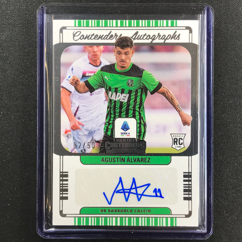 2022-23 Chronicles Serie A Agustin Alvarez Contenders Rookie Auto Silver 2/50