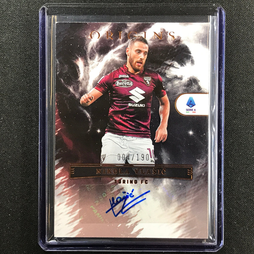 2022-23 Chronicles Serie A Nikola Vlasic Origins Auto Bronze 4/190