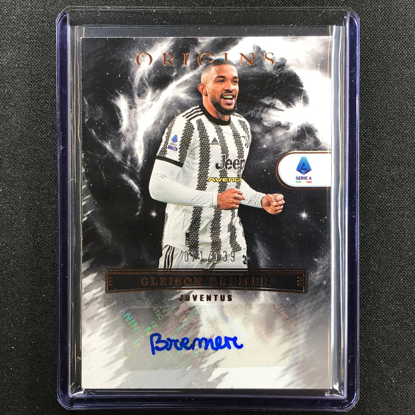 2022-23 Chronicles Serie A Gleison Bremer Origins Auto Bronze 71/139