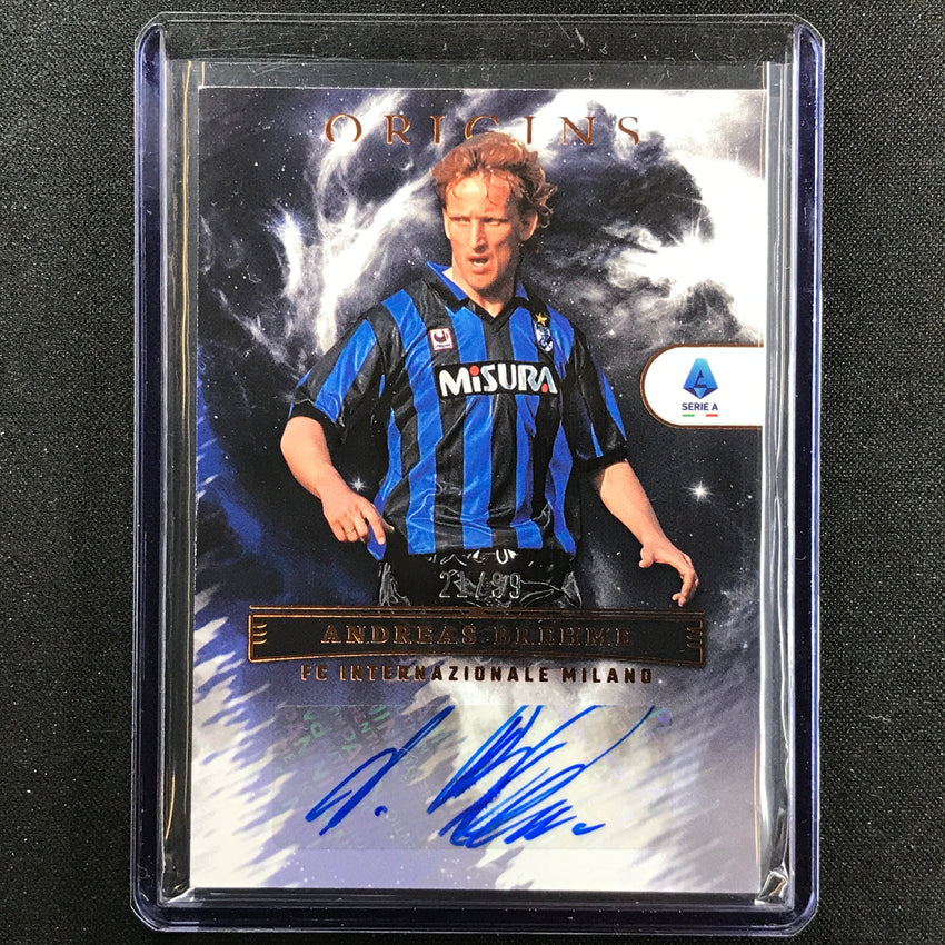 2022-23 Chronicles Serie A Andreas Brehme Origins Auto Bronze 21/99
