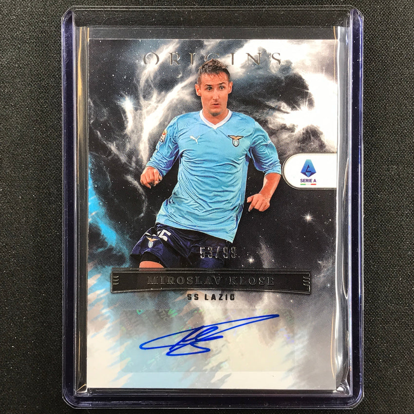 2022-23 Chronicles Serie A Miroslav Klose Origins Auto Silver 53/99
