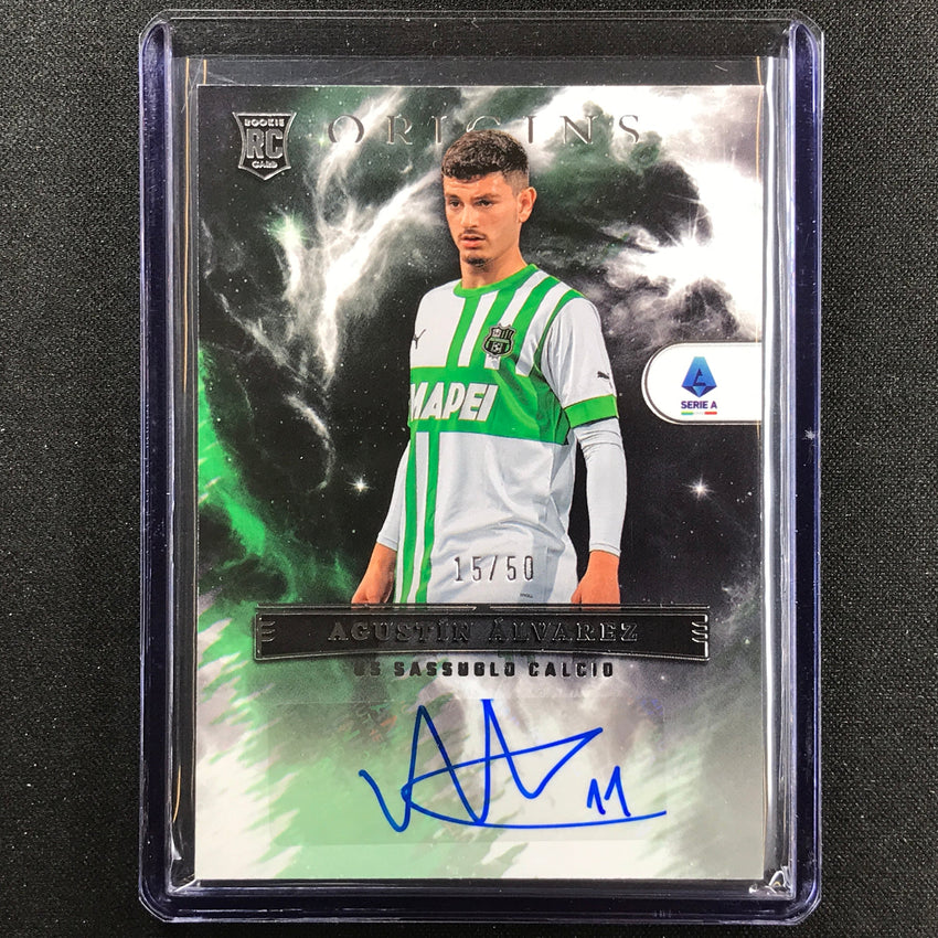 2022-23 Chronicles Serie A Agustin Alvarez Origins Rookie Auto Silver 15/50