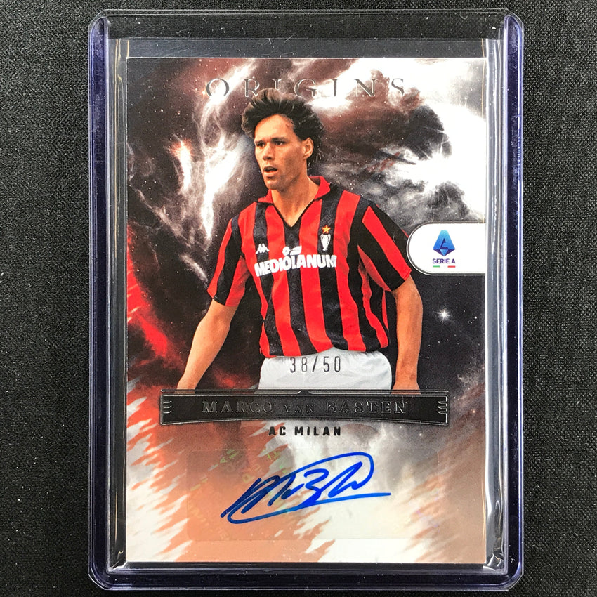 2022-23 Chronicles Serie A Marco Van Basten Origins Auto Silver 38/50