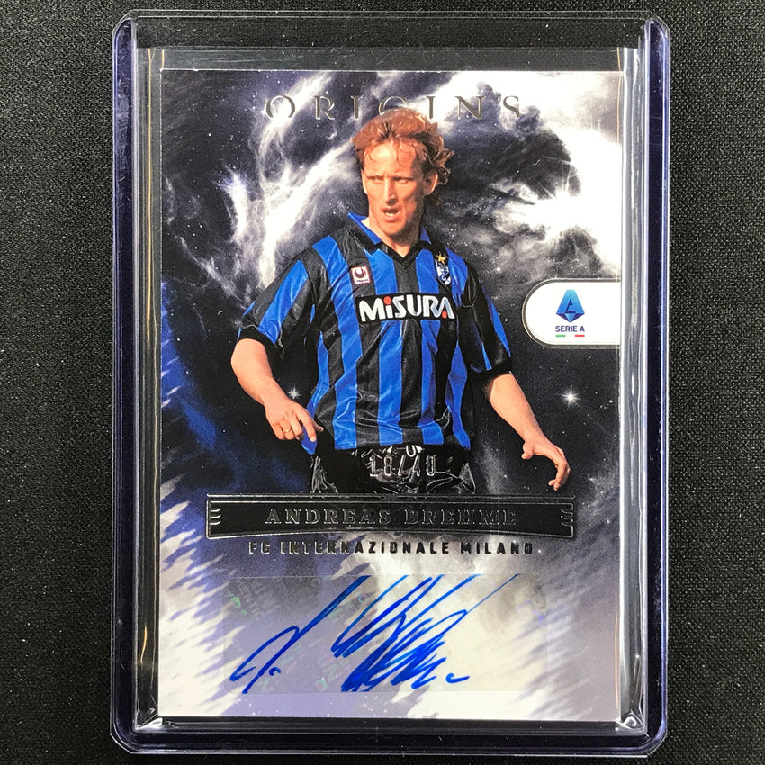 2022-23 Chronicles Serie A Andreas Brehme Origins Auto Silver 18/40