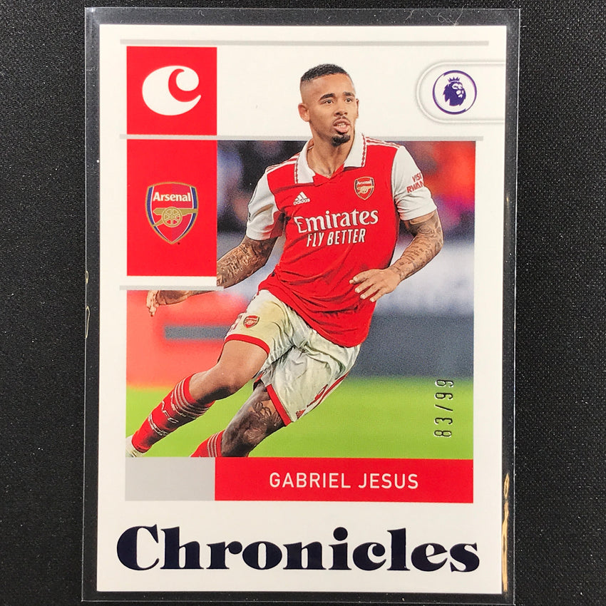 2022-23 Chronicles Epl Gabriel Jesus Base Set Chronicles Blue 83/99