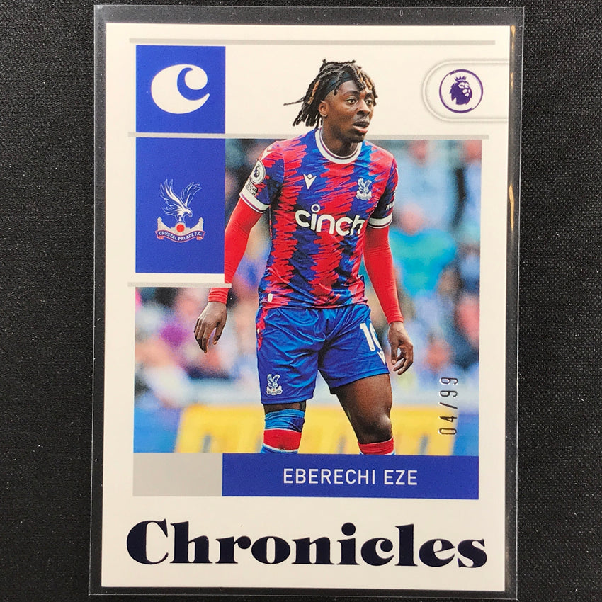 2022-23 Chronicles Epl Eberechi Eze Base Set Chronicles Blue 4/99