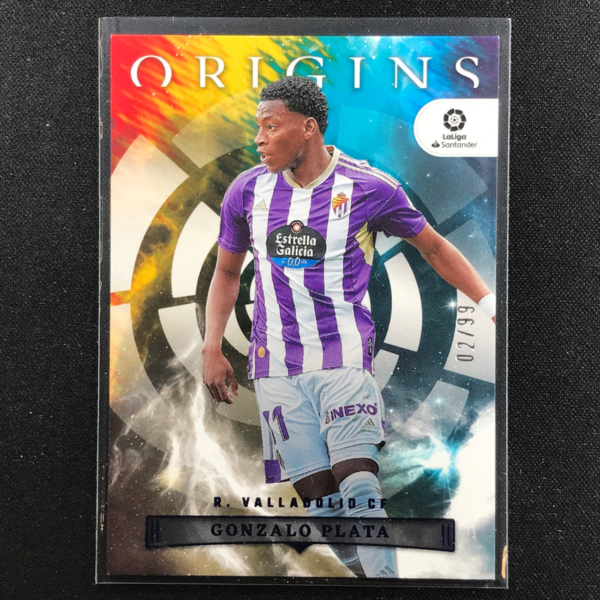 2022-23 Chronicles La Liga Gonzalo Plata Origins Blue 2/99