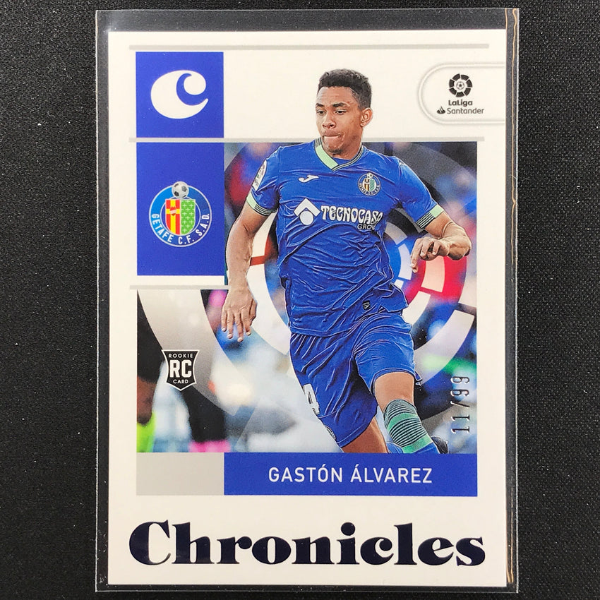 2022-23 Chronicles La Liga Gaston Alvarez Base Set Chronicles Rookie Blue 11/99