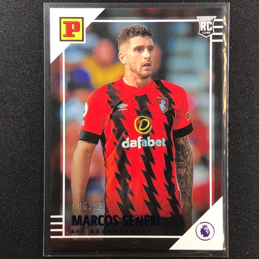 2022-23 Chronicles Epl Marcos Senesi Base Set Panini Rookie Blue 6/99