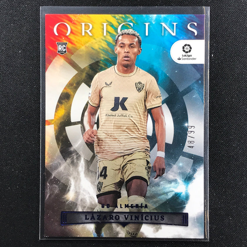 2022-23 Chronicles La Liga Lazaro Vinicius Origins Rookie Blue 48/99